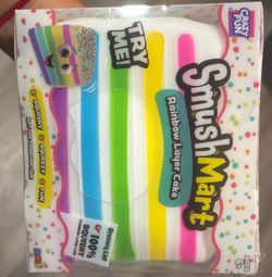 Rainbow Layer Cake Squishy Toy