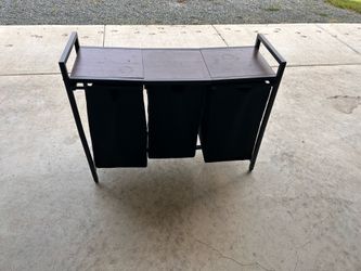 3 section laundry hamper