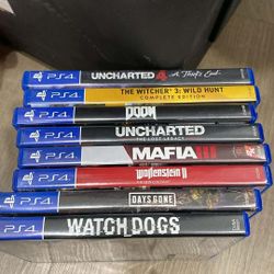 Various PS4 Games 
