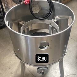 quemador de barril de acero inoxidable para casos, ollas  etc. Con quemador de alta presión