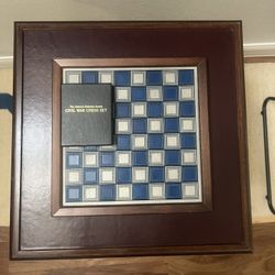 National Historical Society Civil War Chess Set 