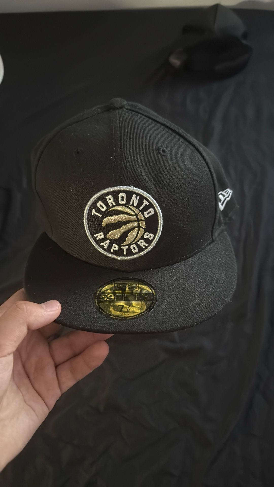 Toronto Raptors Fitted Hat size 7 3/8