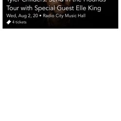 Tyler Childers Tickets