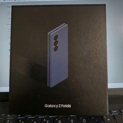 Used SAMSUNG GALAXY FOLD 6 BLUE-1TB STORAGE