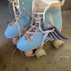 Circle Society Skates With Wings Adjustable Kid Size 12-3