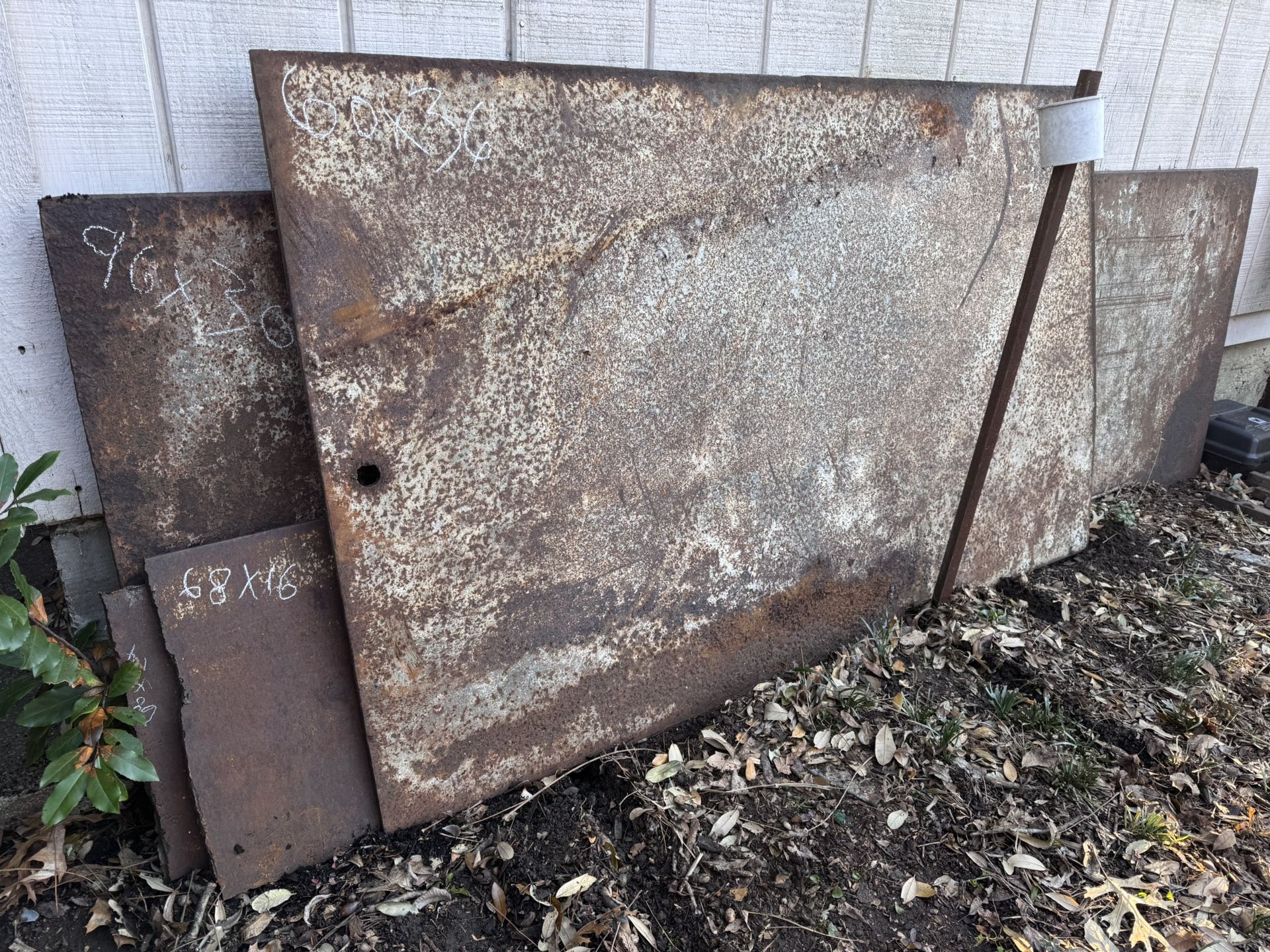 1/2” Steel Plate - Various Sizes