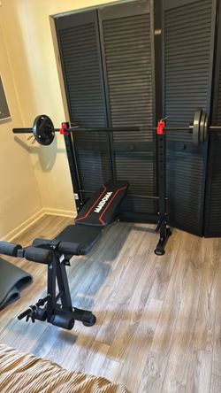 Weight table + bar and weights