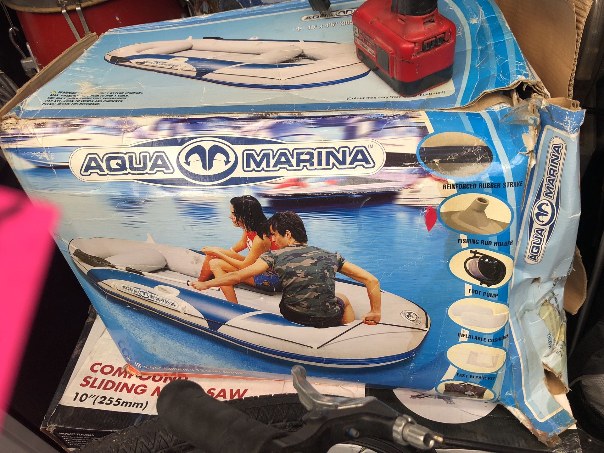 Aqua Marina inflatable boat. New!!