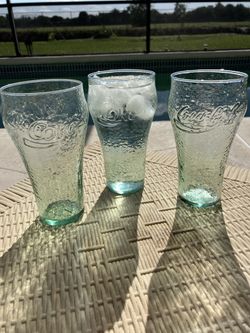 Vintage Coke Glasses (Set Of 9) 