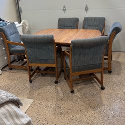 Kitchen Table With Six Chairs