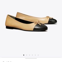 Tory Burch CAP-TOE BALLET