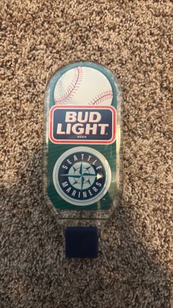 Seattle Mariners Bud Light Keg Tap Handle