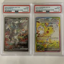Pokémon PSA 10 Slabs