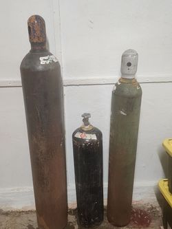Torch set plus welding tank