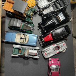 Bunch Of Old Toy Cars