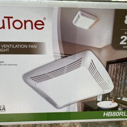 Bathroom Fan With Light 