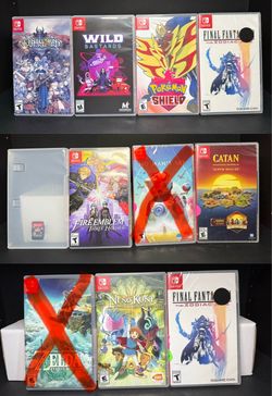 Nintendo switch games for sale