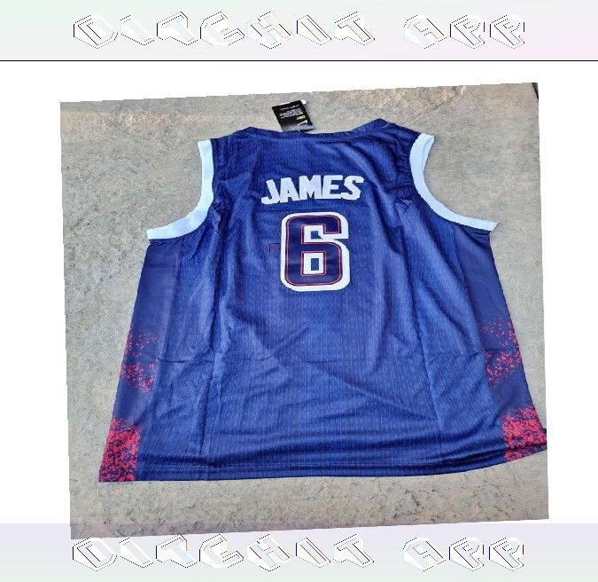 LeBron James USA Jersey Real Athletic Wear special focus
