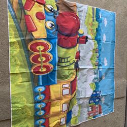 Photo Backdrop For Birthday Party Boy Toy Train Car Poway