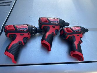 12v drills Milwaukee new