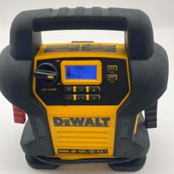 DEWALT 1400 Peak Amp Jump Starter with Digital Compressor and USB Power Bank - DXAEJ14