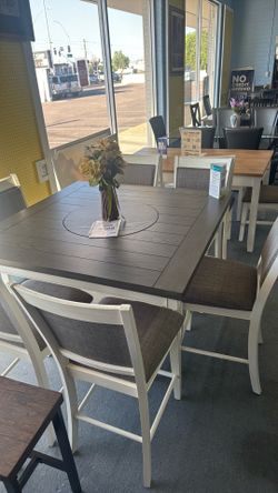 7 pc counter height dining set