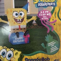 SpongeBob inflatable
