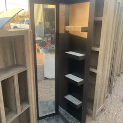 Free Standing Swivel Mirror Display 