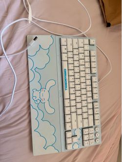 Razer Cinnamoroll Edition Wired USB-C Gaming Keyboard White/Blue QWERTY EN