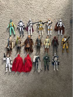 Star Wars black series figure collection