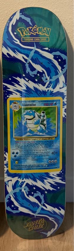 Blastoise skateboard