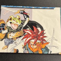 Chrono Trigger Super Nintendo SNES Kingdom Of Zeal 12000 Map Poster Squaresoft. 