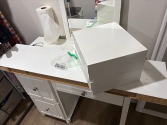 White Floating Shelves
