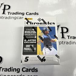2021 Panini Chronicles MLB Baseball Blaster Box - Factory Sealed