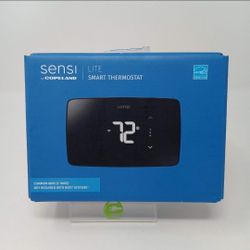 Copeland
Sensi Black Smart Compatible Smart thermostat with Wi-Fi Compatibility