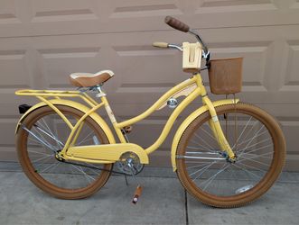 26"x2.35. HUFFY NEL LUSSO WOMENS BEACH CRUISER BIKE. GOOD CONDITION WITH FRESHLY TUNE UP 👌🏼
