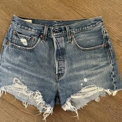 Levi Original 501 Denim Shorts