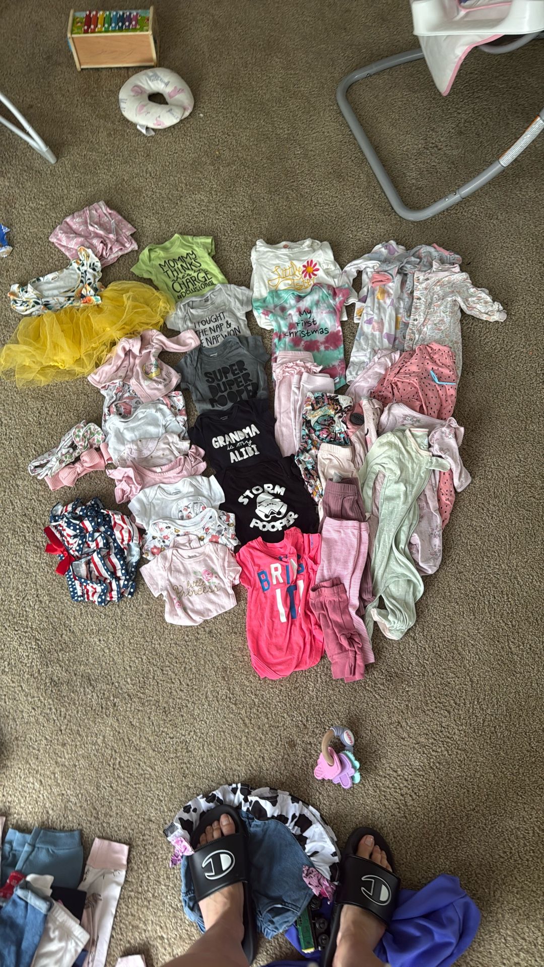 Lot Of Baby Clothes 0-6 Months