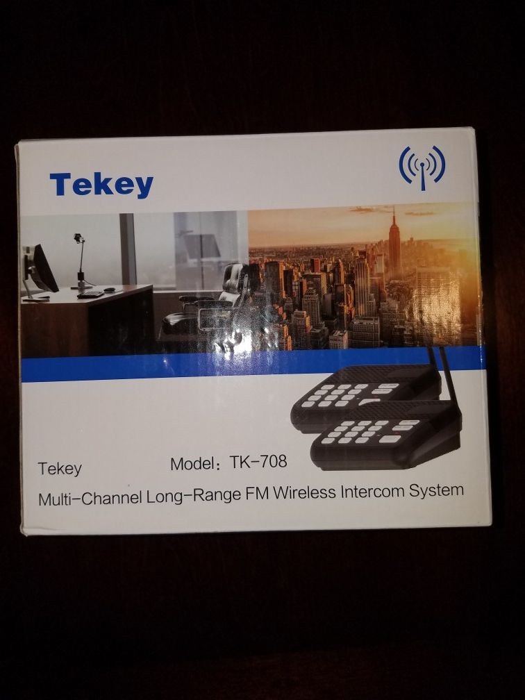 Wireless intercom system