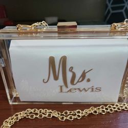 Monogram Clear Purse 
