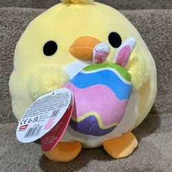 Snackles 8" Chicken and Egg Stuffed Animal Easter plush