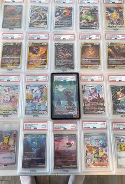 POKEMON JAPANESE SWORD & SHIELD EEVEE HEROES FULL ART/UMBREON VMAX-HYPER PSA 10