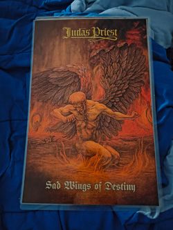 Judas priest sad wings of destiny poster 11x17
