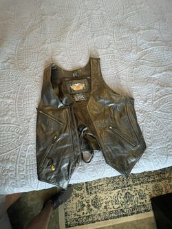 Ladies Leather Vest