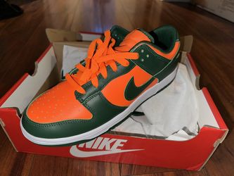 Miami Hurricane Nike Dunk