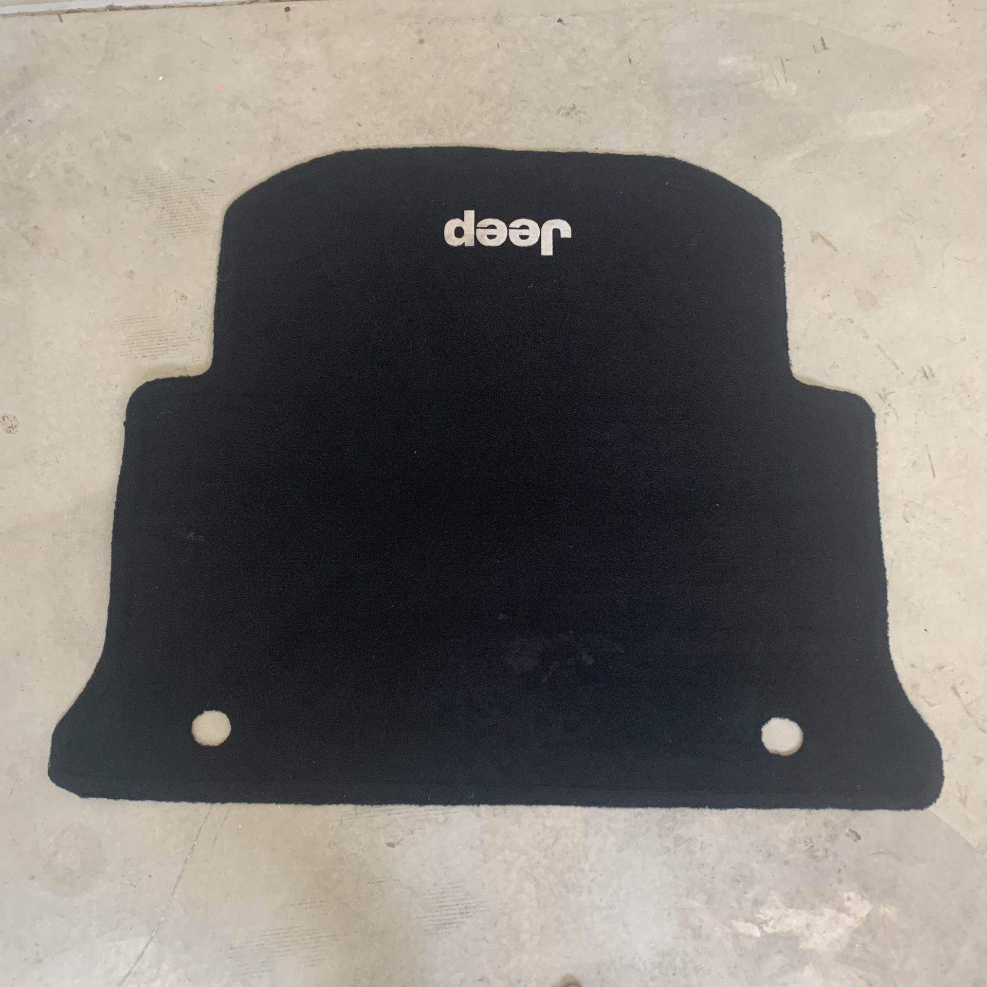 OEM- Jeep wrangler reversible cargo floor mat.