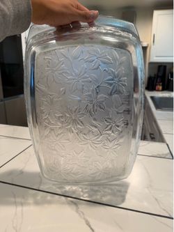 Vintage Princess House Glass Serving Tray