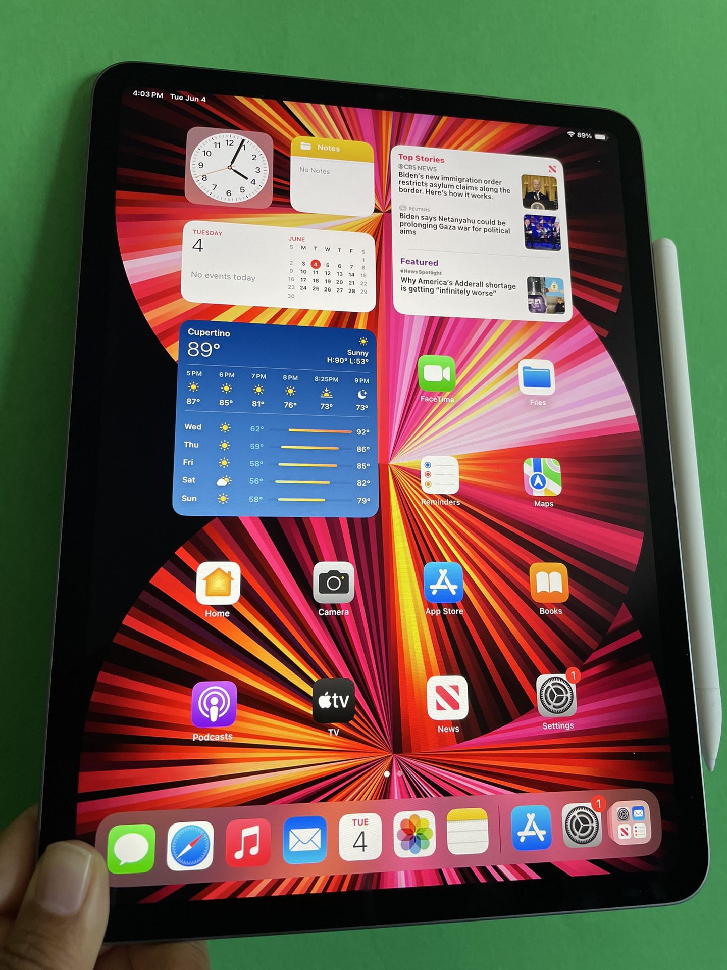 iPad本体 Ipad Pro 11 2021 M1 8GB/128GB Apple 2021 11-inch iPad Pro with Wi-Fi, M1 Chip, 512GB, Space Gray