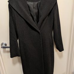 Women's Grey Wool Coat