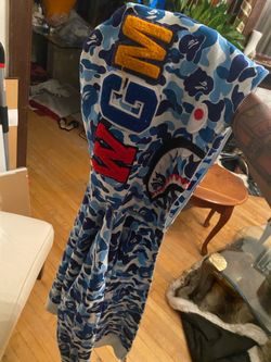 Blue Camo Bape Hoodie
